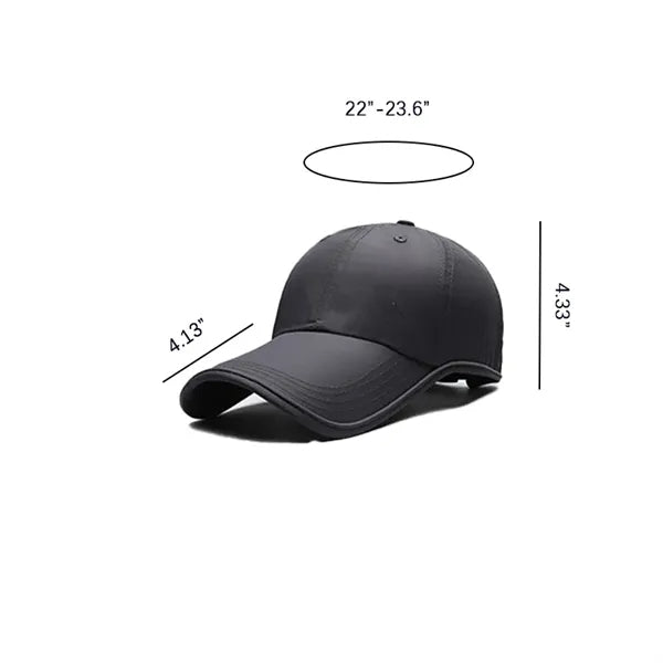 Unisex Summer Sun Protection Quick-Dry Baseball Cap