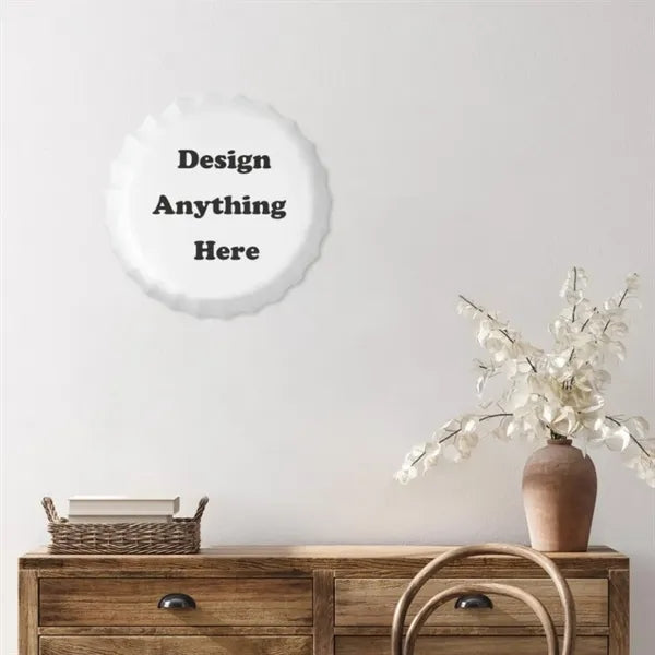 Decorative Metal Beer Bottle Cap Tin Signs Wall Art