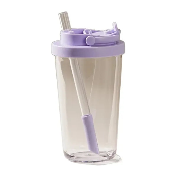 24oz Sippable Pearl Milk Tea Stretchable Straw Mug