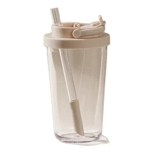 24oz Sippable Pearl Milk Tea Stretchable Straw Mug