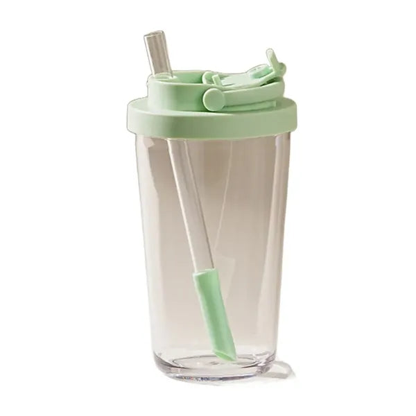 24oz Sippable Pearl Milk Tea Stretchable Straw Mug