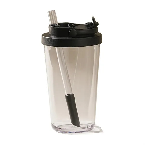 24oz Sippable Pearl Milk Tea Stretchable Straw Mug