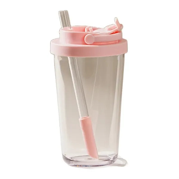 24oz Sippable Pearl Milk Tea Stretchable Straw Mug