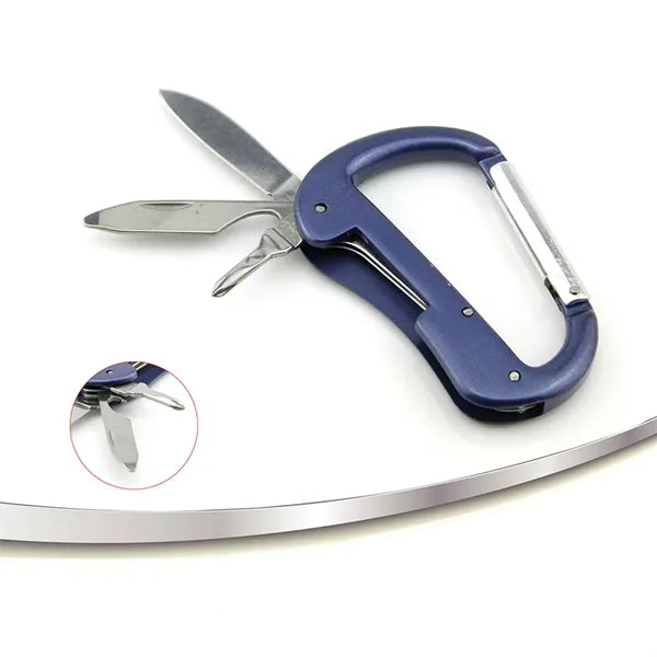 Multifunctional Screwdriver D Shape EDC Tools Carabiner