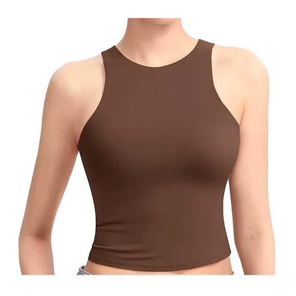 Women's Sleeveless Slim Fit Summer Vest Top