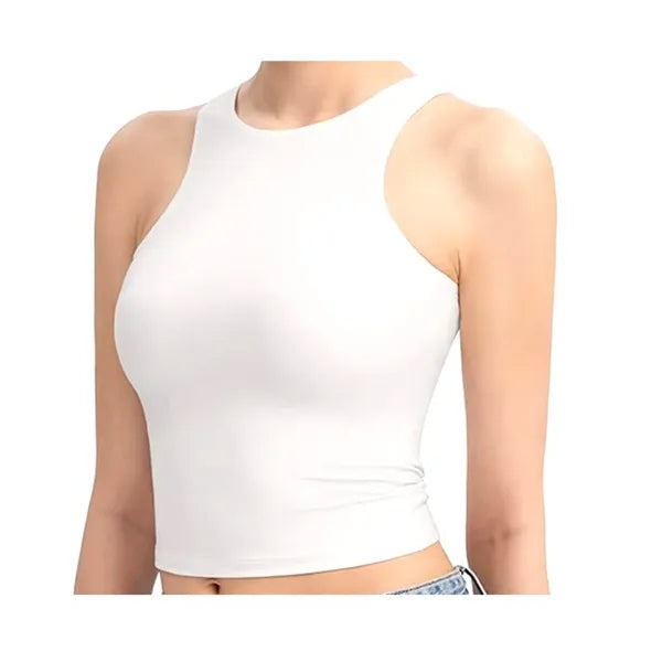 Women's Sleeveless Slim Fit Summer Vest Top