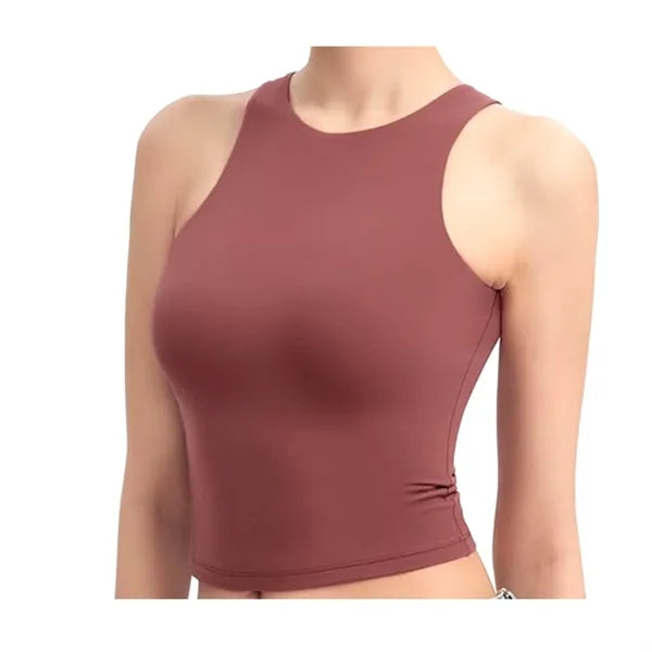 Women's Sleeveless Slim Fit Summer Vest Top