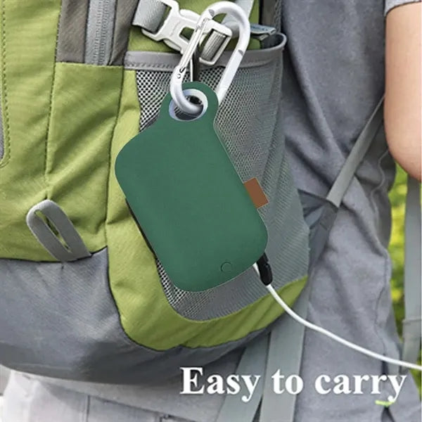 5000mAh Compact Portable Charger Power Bank with Carabiner