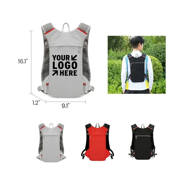 Lightweight Nylon Running Hydration Backpack