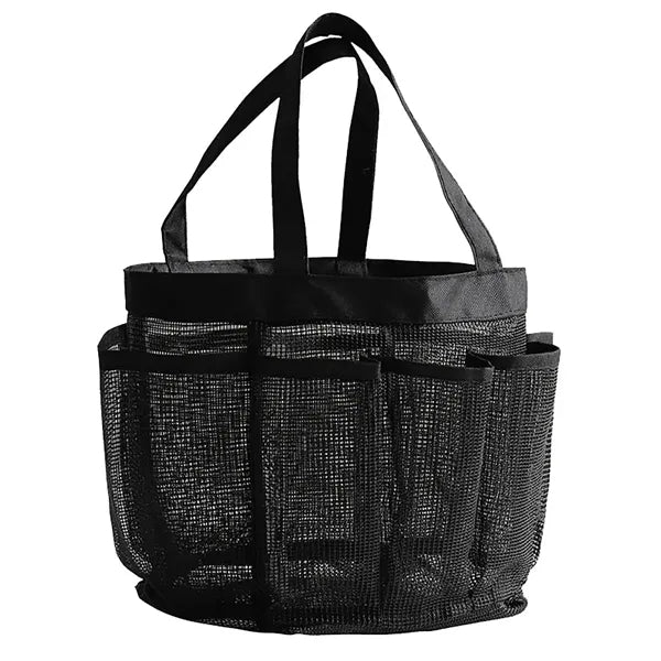 Quick Dry Hanging Shower Bag with 9 Pockets