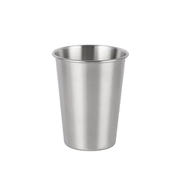 12oz Stainless Steel Pint Cup Metal Drinking Glasses