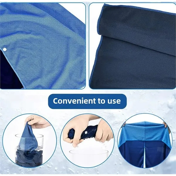 Bulk Cooling Hoodie Towels Quick Dry UV Neck Wrap