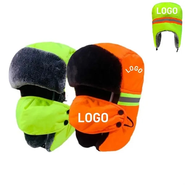 2 in 1 Winter Thermal Trapper Hat