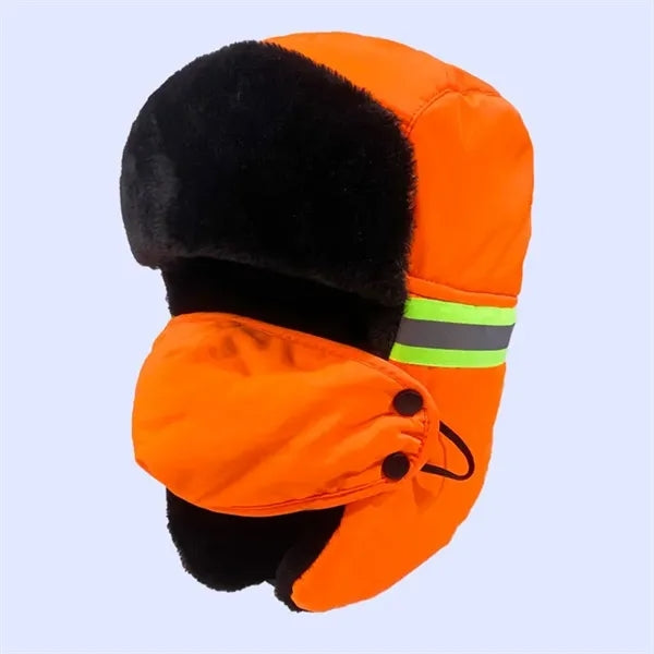 2 in 1 Winter Thermal Trapper Hat