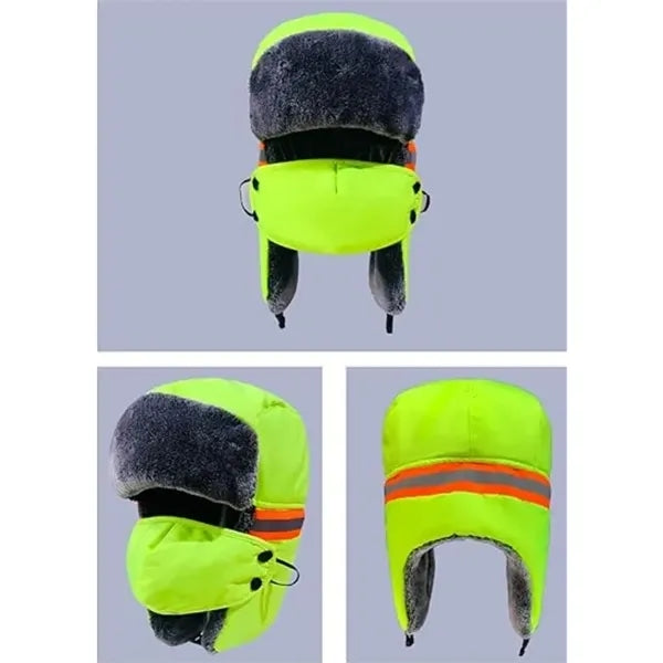 2 in 1 Winter Thermal Trapper Hat