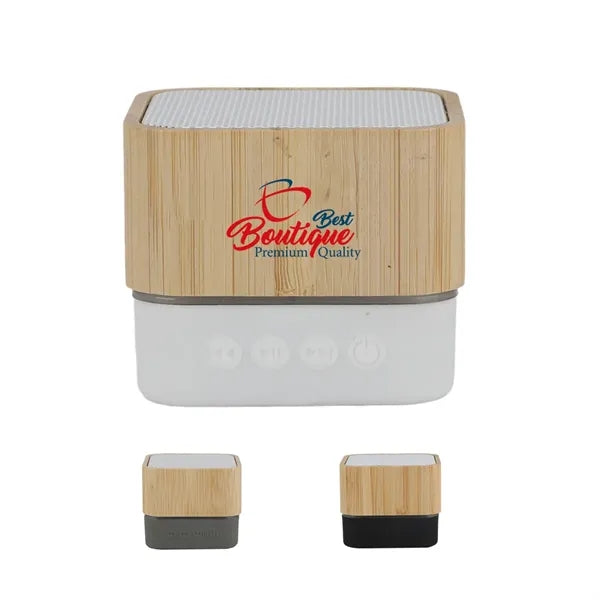 Outdoor Portable Car Bamboo Wireless Bluetooth Speaker