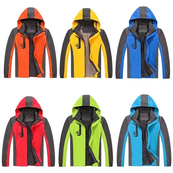 Outdoor Sports Breathable Hoodie Waterproof Camping Jacket
