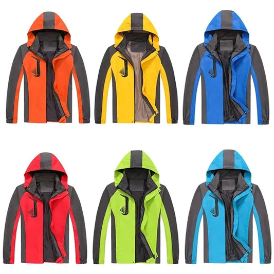 Outdoor Sports Breathable Hoodie Waterproof Camping Jacket