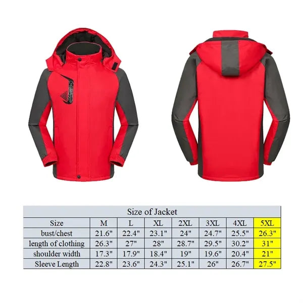 Outdoor Sports Breathable Hoodie Waterproof Camping Jacket