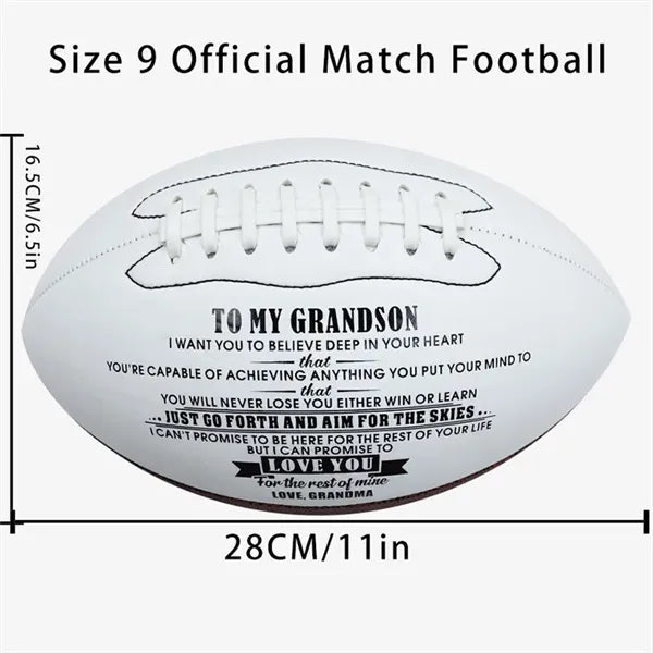 Full Size 9 Official Match Football for Signing