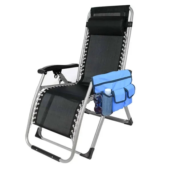 Storage Bag with Pouches for Wheelchair or Beachchair