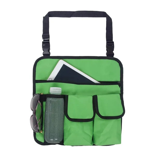 Storage Bag with Pouches for Wheelchair or Beachchair