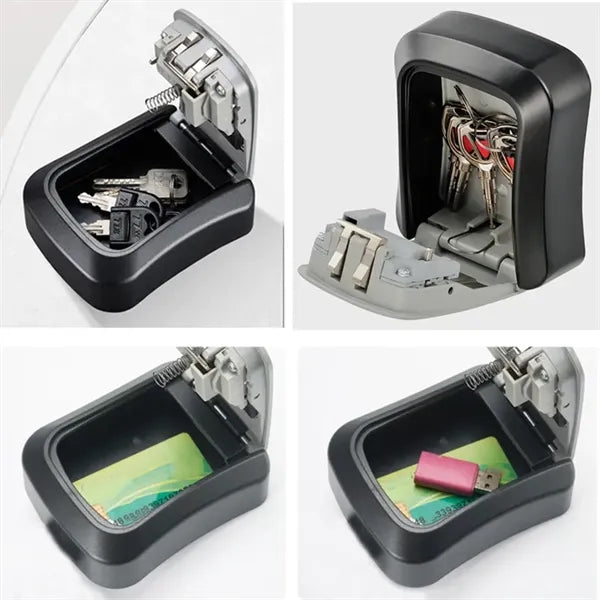Alloy combination lock box