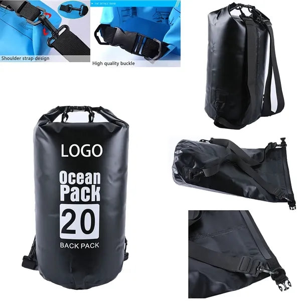 3L Floating Waterproof Bag Roll Top Dry Backpack