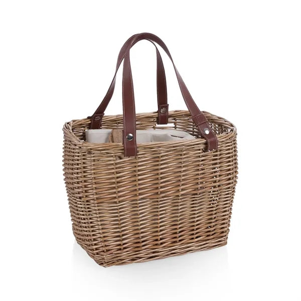 Terrabella Handwoven Earth Friendly Picnic Basket