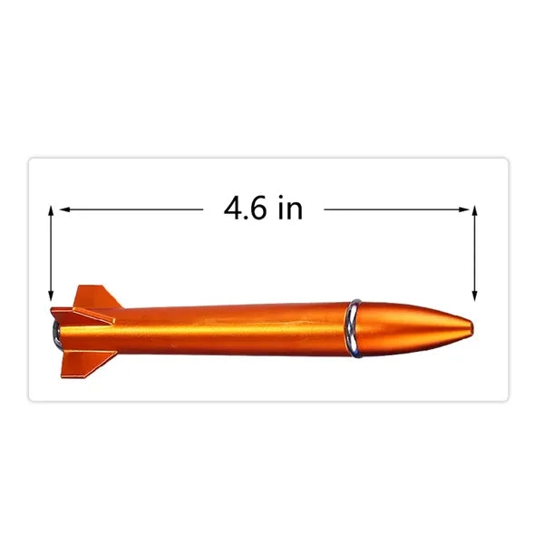 Rocket Shaped Novelty Light Pen with LED