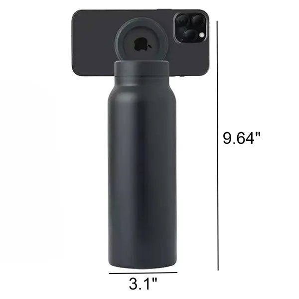 Magnetic Stand Stainless Steel Insulated Water Bottle 27oz