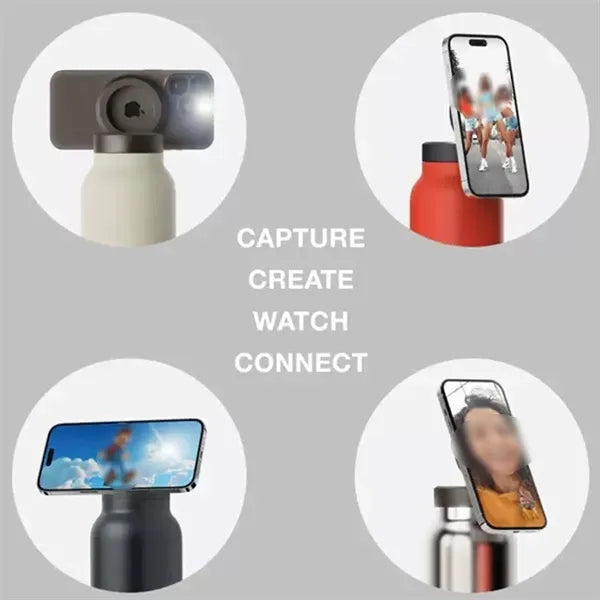 Magnetic Stand Stainless Steel Insulated Water Bottle 27oz