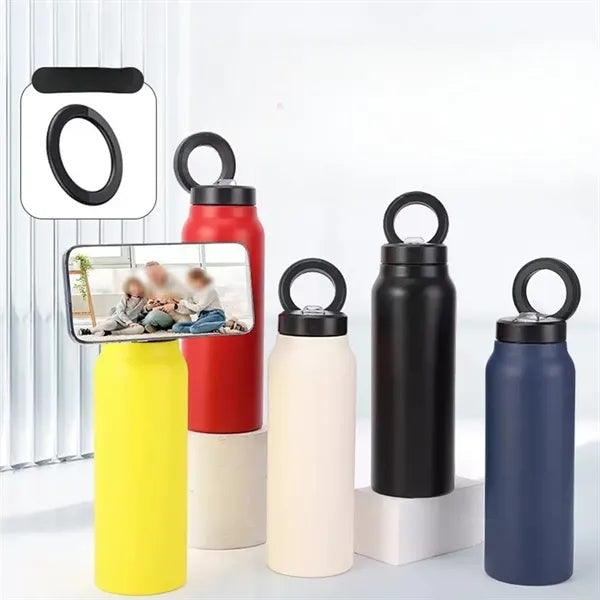 Magnetic Stand Stainless Steel Insulated Water Bottle 27oz