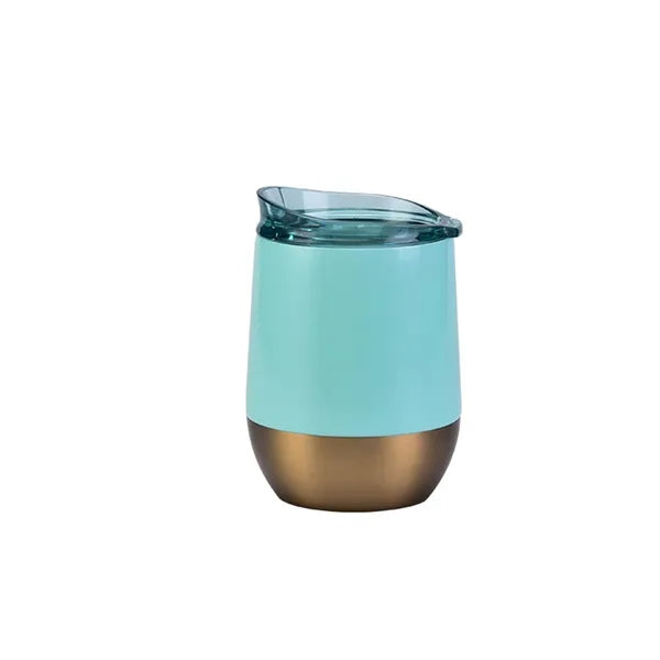 12oz. Stainless Steel Wine Tumbler With Lid Insulated