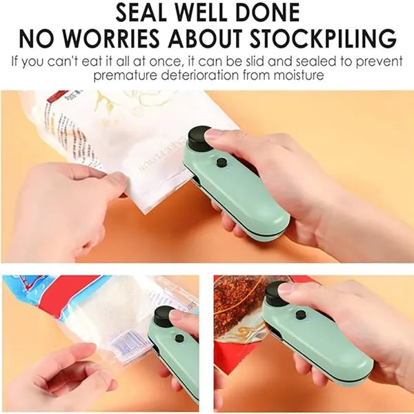 Household rechargeable hand-pressed food Sealing Machine