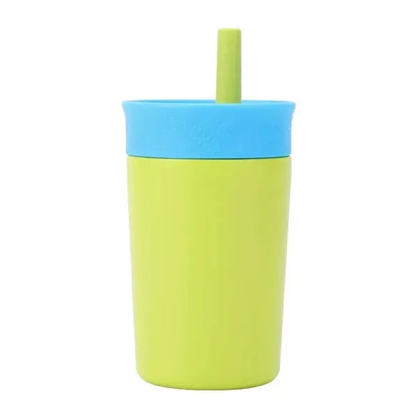12oz. Stainless Steel Straw Tumbler Portable Coffee Cup
