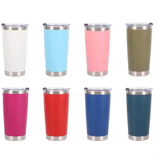 20 Oz. Stainless Steel Vacuum Insulated Tumbler with Lid