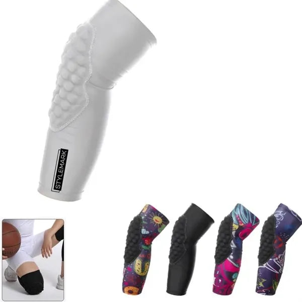 Kids Youth 5-15 Years Padded Arm Knee Sleeve