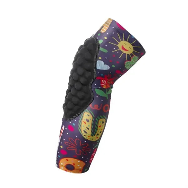 Kids Youth 5-15 Years Padded Arm Knee Sleeve