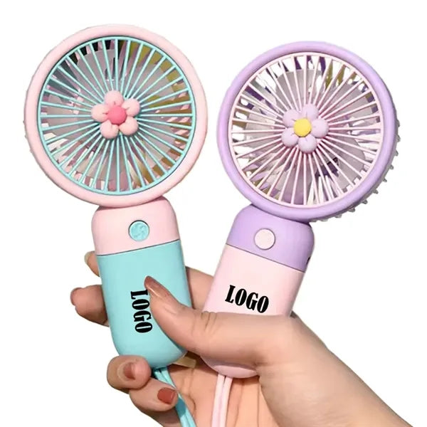 Hand-held Rechargeable Pocket Fan