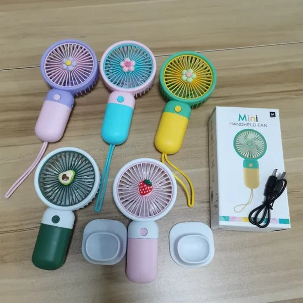 Hand-held Rechargeable Pocket Fan