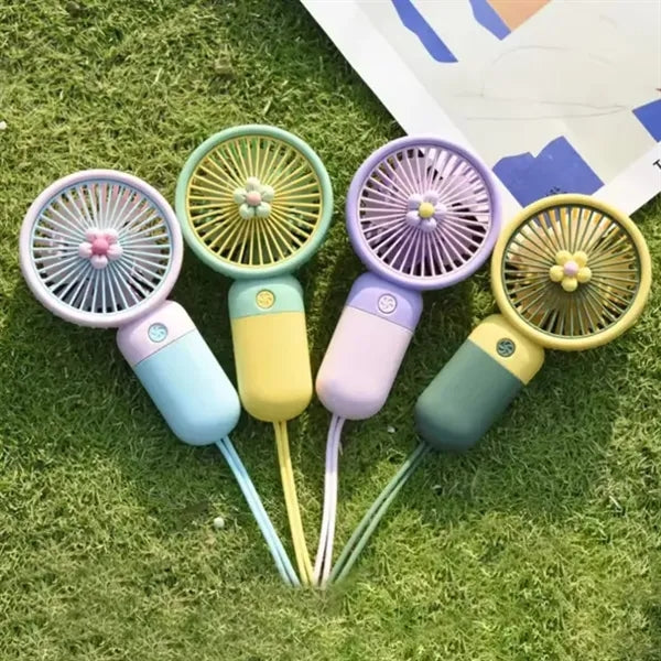 Hand-held Rechargeable Pocket Fan