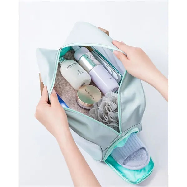 Beach Bag with Wet-Dry Separation Compartment