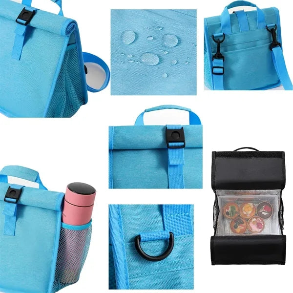 Handheld Folding Portable Large Capacity Insulated Lunch Bag