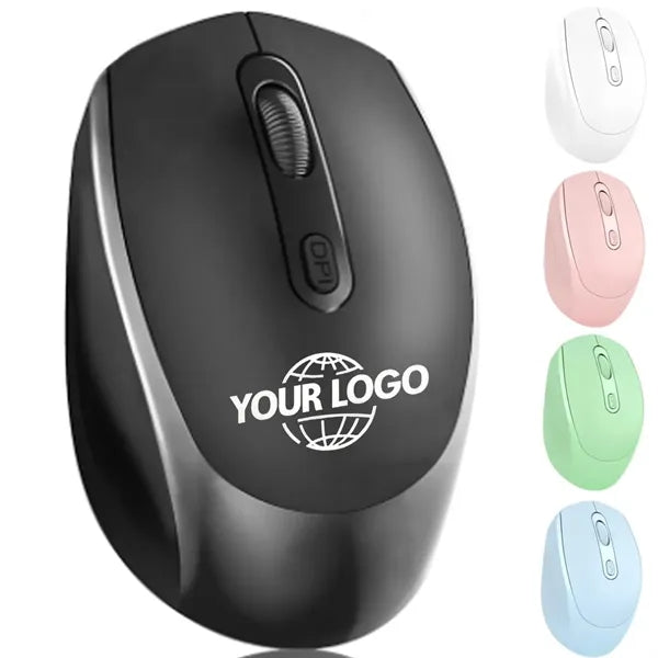 Quiet Rechargeable 2.4GHz USB Wireless Bluetooth Mouse