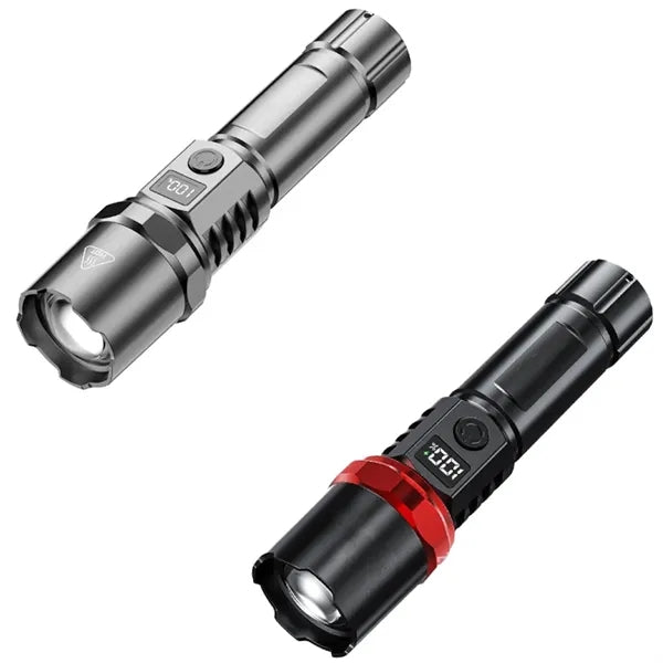 3 Lighting Modes Outdoor Rechargeable LED Flashlight