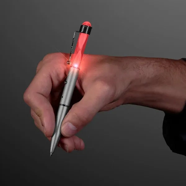 LED Lighted Spiral Pen