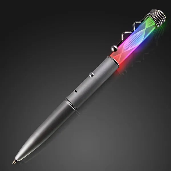 LED Lighted Spiral Pen