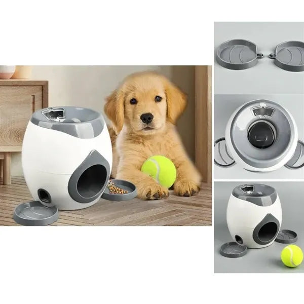 Dog Tennis Ball Food Reward Machine