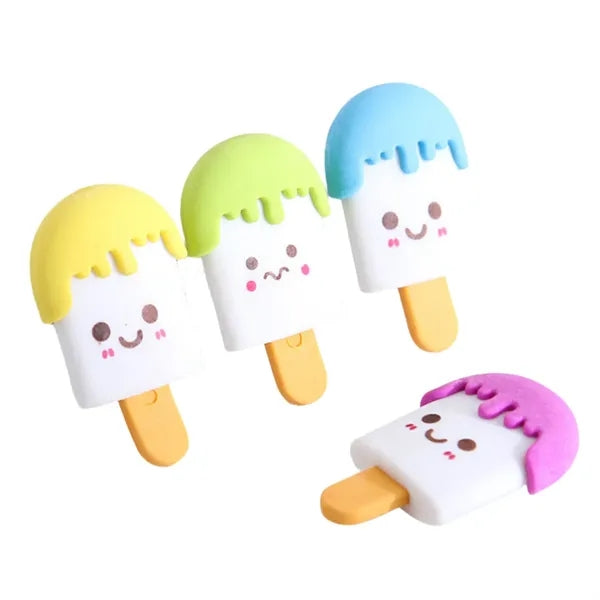 Cute Design Pencil Eraser for Home Office